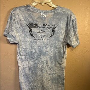 Women’s Harley-Davidson Light Blue Graphic Tee